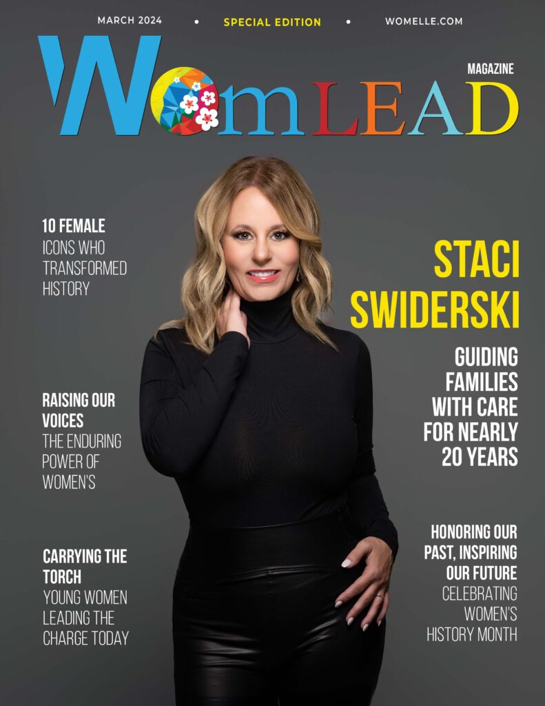 Magazine cover of WomeLead